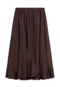BALLOON MIDI - Ballonrok - BROWN