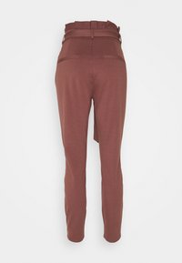 Vero Moda VMEVA LOOSE PAPERBAG PANT - Calças - marron
