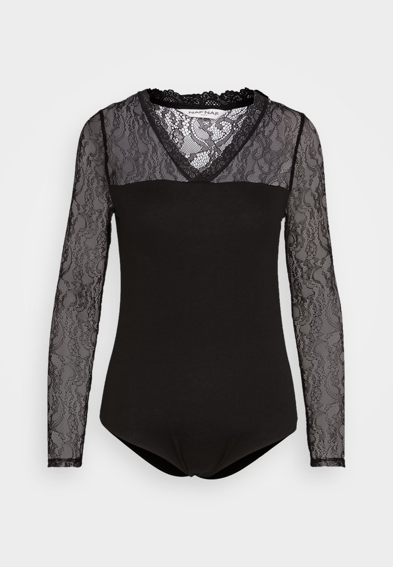 Naf Naf Longsleeve zwart Naf Naf Longsleeve zwart