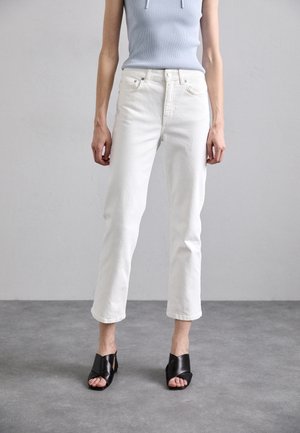 STELLA - Džinsi ar taisnām starām - washed white