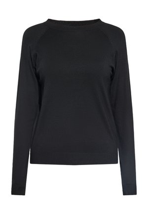 CO-BRANDED WITH RISA - Strickpullover - schwarz