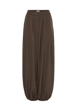 ICHI, IHFAVA HAREM PA - Bukser - slate black melange