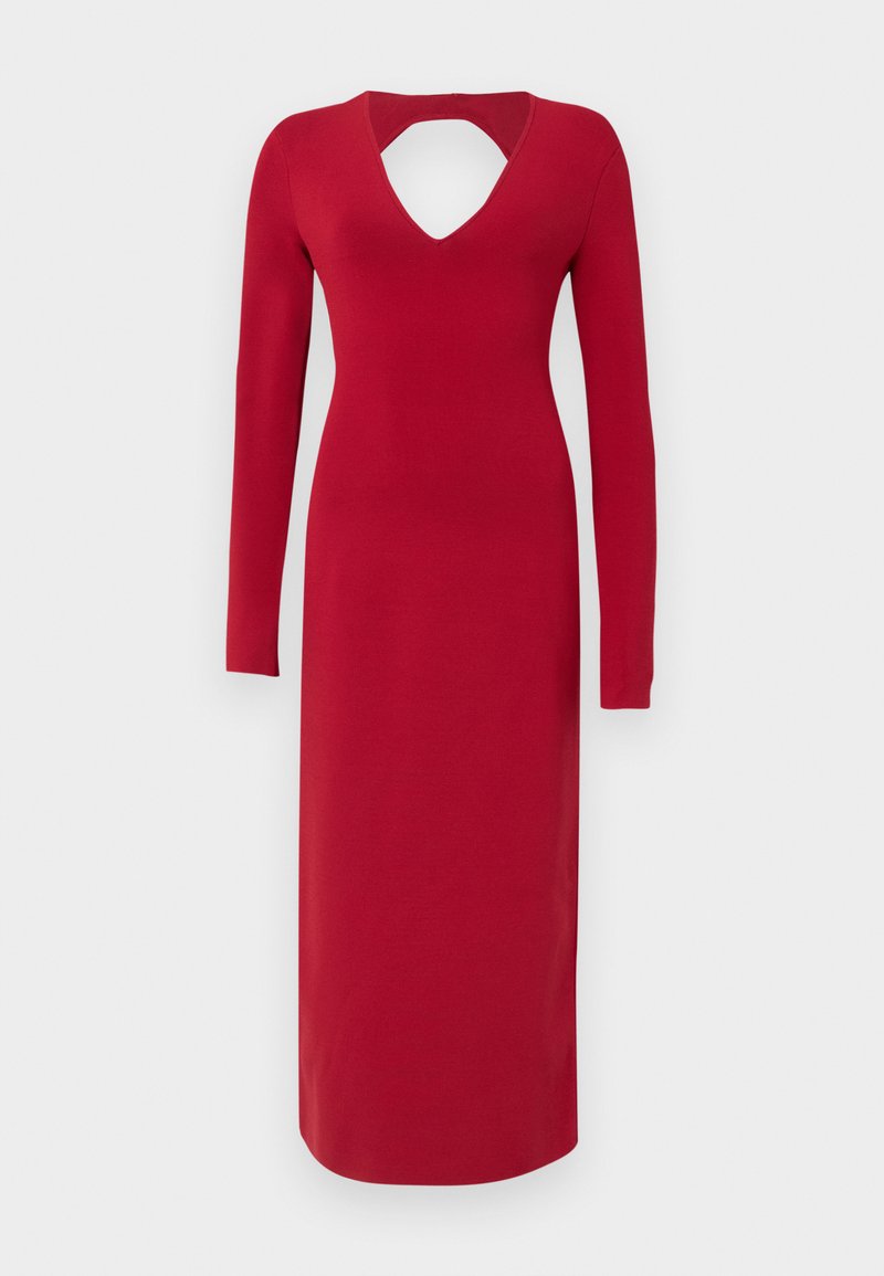 Cult Gaia Cocktailjurk donkerrood