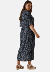 Yours Clothing PAISLEY PRINT - Maxiklänning - blue