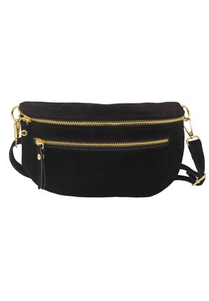 THEWAN. DEMI LUNE  - Sac bandoulière - noir daim