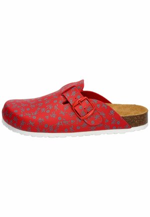 LICO PRINT - Slippers - rot grau