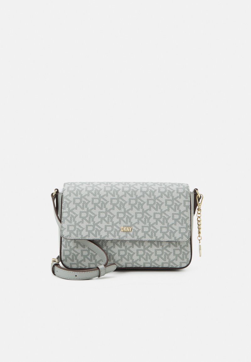 DKNY BRYANT FLAP CROSSBODY Across body bag grey/multi/grey Zalando.ie