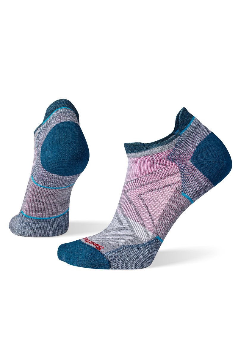 Smartwool WOMENS RUN CUSHION LOW ANKLE SOCKS - Urheilusukat - medium gray