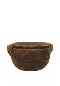Greenburry Marsupio Vintage In Pelle – Portafoglio Cameriere 14,5 Cm – Unisex, Marrone - 2