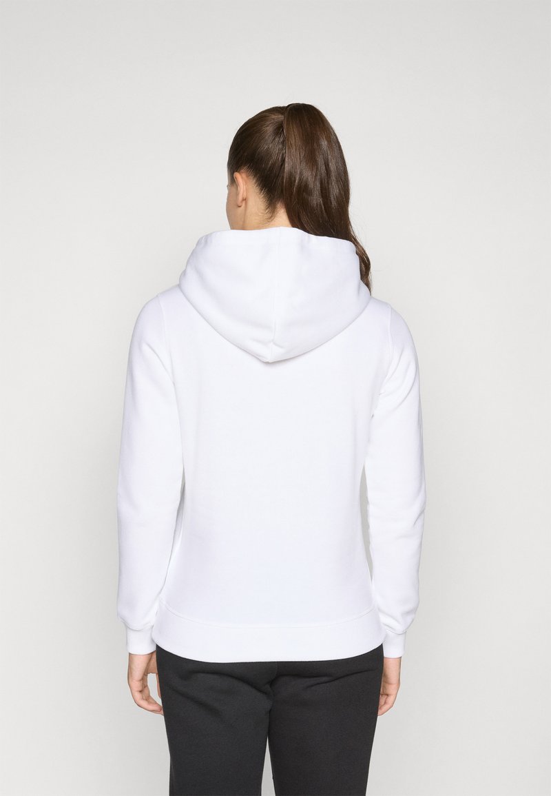 Champion BASICS HOODIE LARGE LOGO - Mikina s kapucí - white