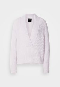 Strikkegenser - soft lavender