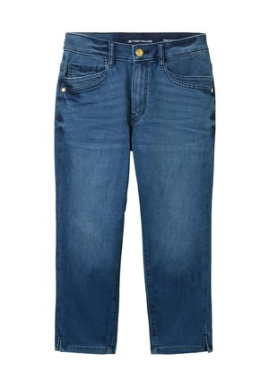 TOM TAILOR KATE - Stoffhose - mid stone wash denim