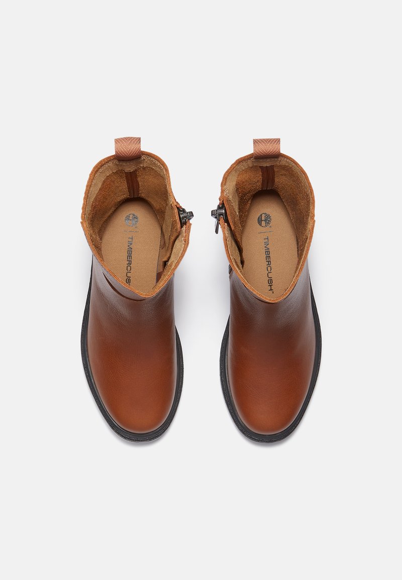 Timberland Kotníkové boty na platformě - rust copper