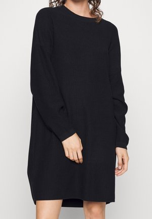 Gebreide jurk - black