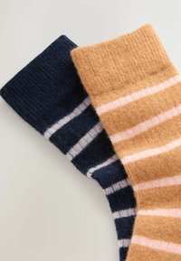 2 PACK - Zeķes - navy ochre