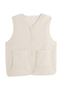 Monoprix SANS MANCHE  - Veste sans manches - ecru