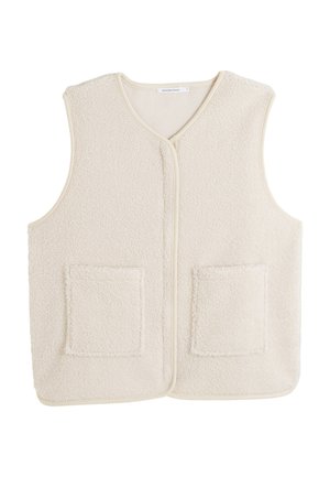 Monoprix SANS MANCHE  - Veste sans manches - ecru