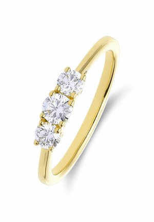 Ring - gold-coloured white