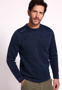 Damart Maglietta a manica lunga - bleu chiné