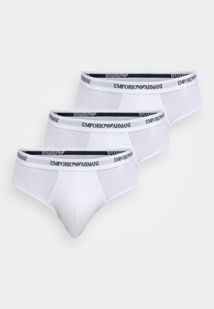 Emporio Armani PARTE BASSA BRIEF 3 PACK - Slip - weiß