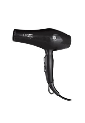 Italian Design HIGH PERFORMANCE MOTOR: AC LF ALUMINUM + COPPER MOTOR- 3 H - Hair Styling Accessory - black