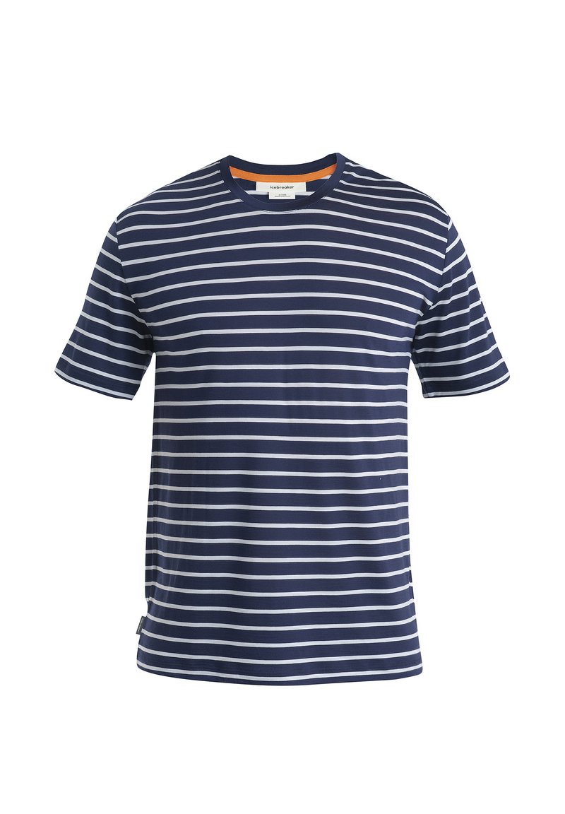 Icebreaker T-shirt print koningsblauw