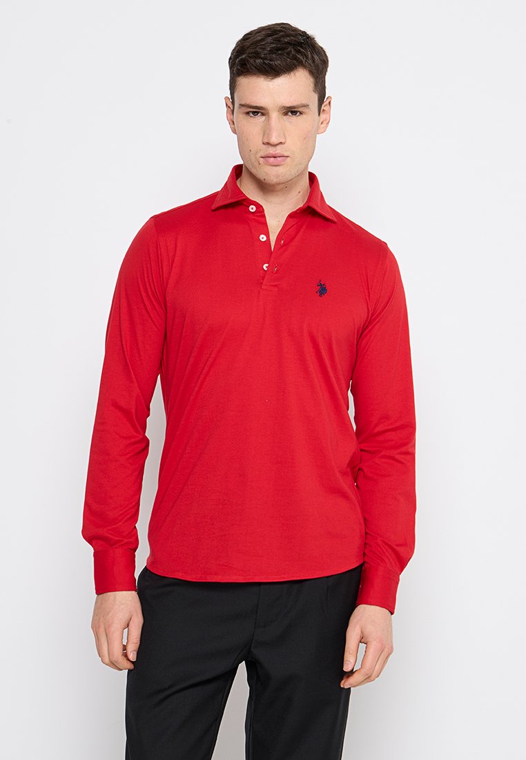 U.S. Polo Assn. Poloshirt rood U.S. Polo Assn. Poloshirt rood
