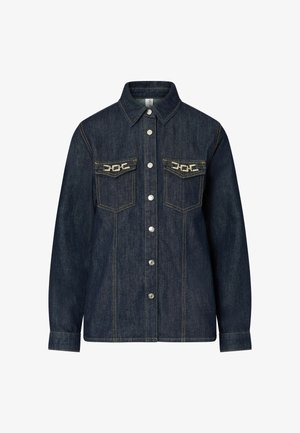 LIU JO, LIU JO SLIM FIT DENIM SHIRT - Chemisier - dark blue
