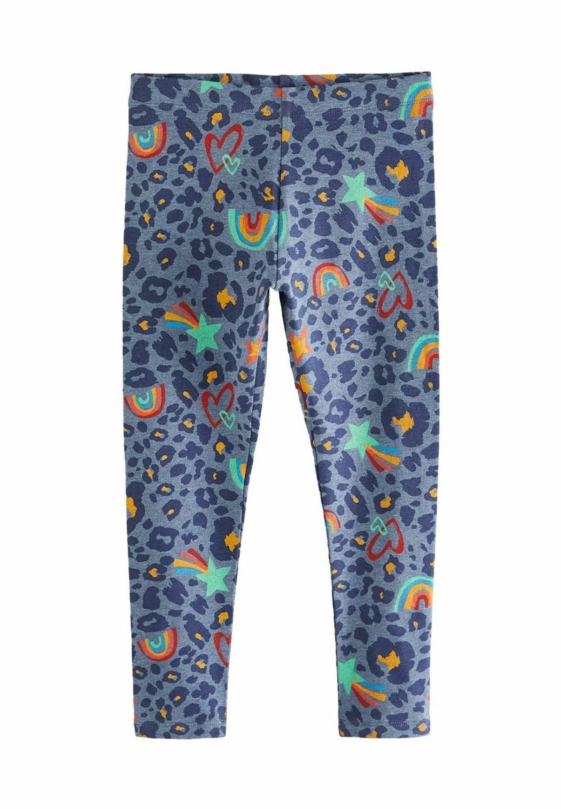Next ANIMAL PRINT - Tajice-hlače - blue rainbow