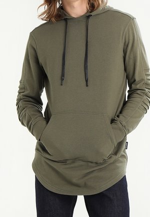 Kapuzenpullover - khaki