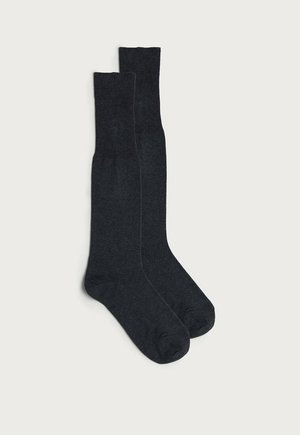 AUS WARME  - Knæstrømper - grigio melange