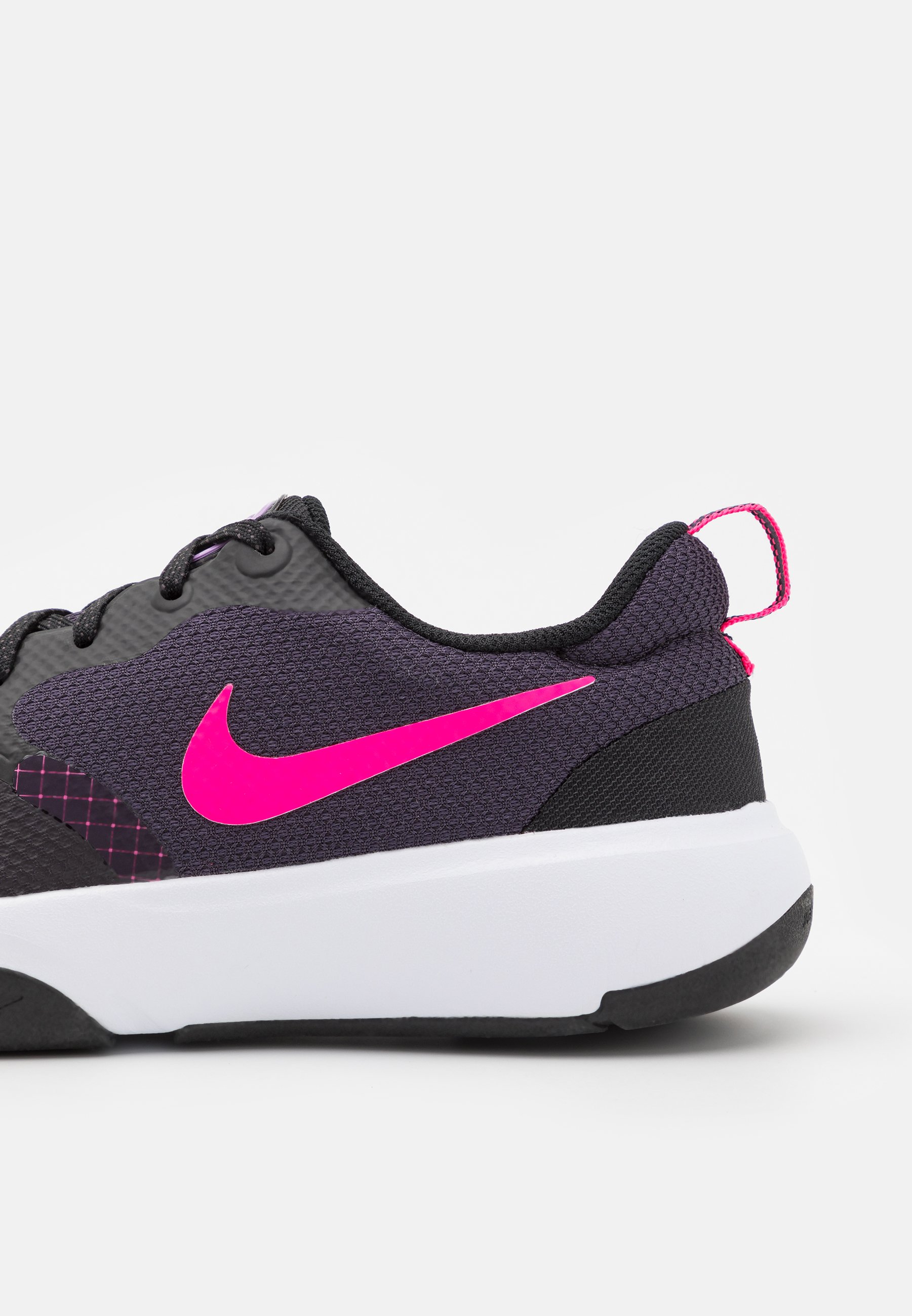 Nike Performance CITY - Avalynė treniruotėms - black/hyper pink/cave  purple/lilac/white/juoda - Zalando.lt
