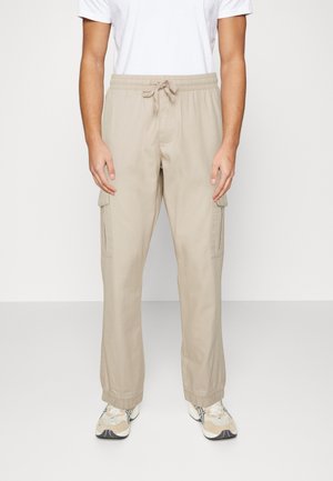 FINECARSTONE - Pantalon cargo - stone