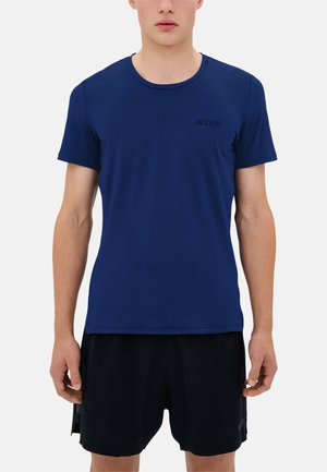 THE RUN SHIRT SHORT SLEEVE MEN - Sport T-shirt - dark blue