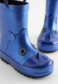 Next PANDA HANDLE - Bottes en caoutchouc - metallic blue dino