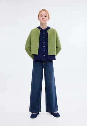 Mango Kids KID - Jeans Relaxed Fit - dark blue