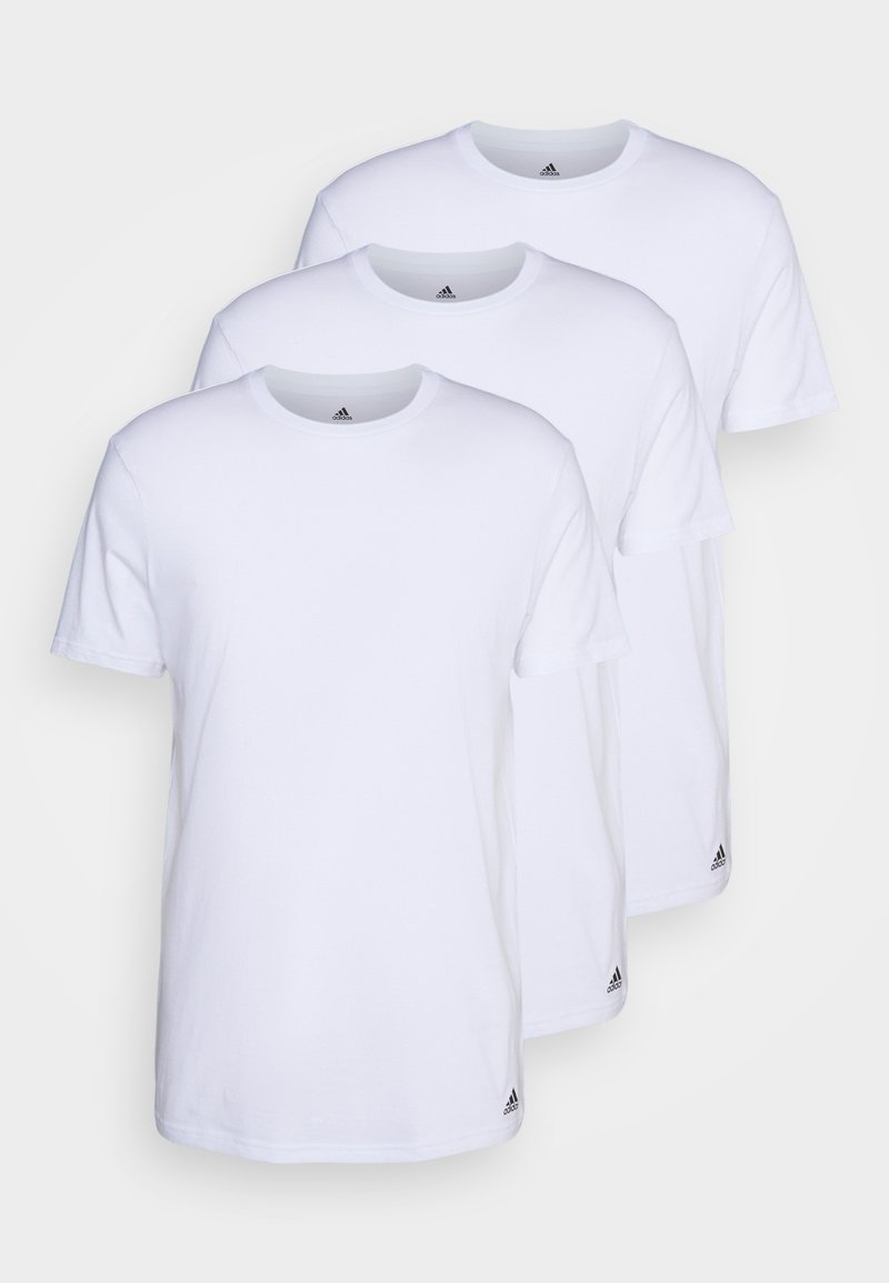 adidas Sportswear CREW NECK 3 PACK Undershirt white Zalando.co.uk