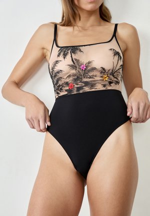 Etam FLAMINGO - Body - black