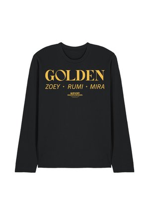 NETFLIX, KPOP DEMON HUNTERS HUNTRIX GOLDEN NAMES - Long sleeved top - black