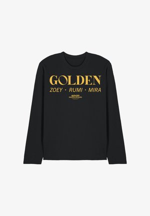 NETFLIX, KPOP DEMON HUNTERS HUNTRIX GOLDEN NAMES - Long sleeved top - black