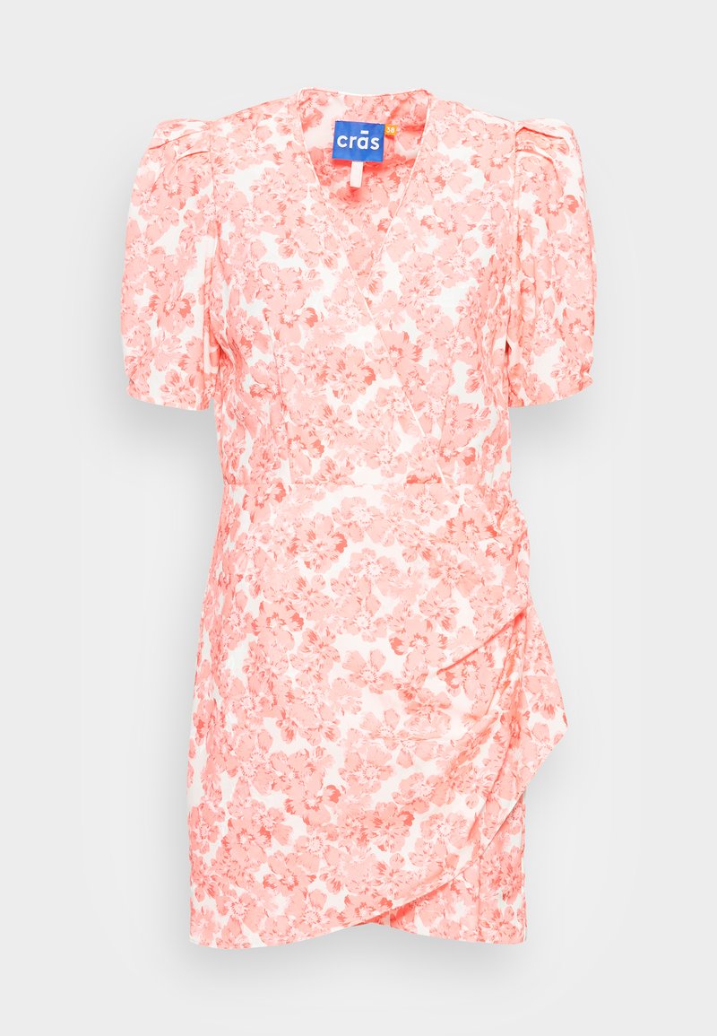 Cras Cocktailjurk koraalrood Cras Cocktailjurk koraalrood