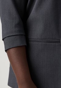 ONLY Carmakoma CARELLY 3/4 LIFE TLR NOOS - Short coat - dark grey melange
