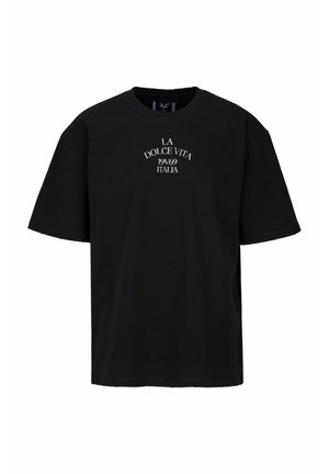 MAURO MARINA - Print T-shirt - black