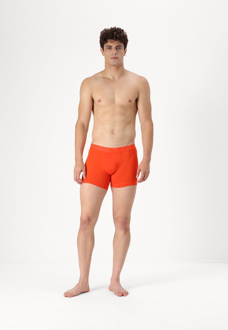 Puma MEN SPORT 2 PACK - Boxer alsónadrág - orange/black