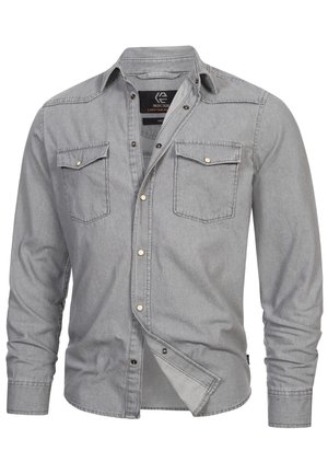 INDICODE JEANS MIKE - Overhemd - lt grey