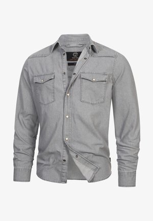 INDICODE JEANS MIKE - Overhemd - lt grey