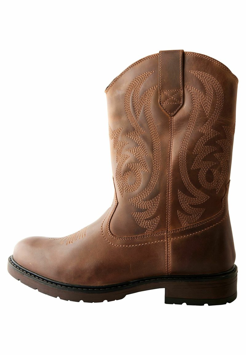 Next WESTERN - REGULAR FIT - Botas camperas - tan brown