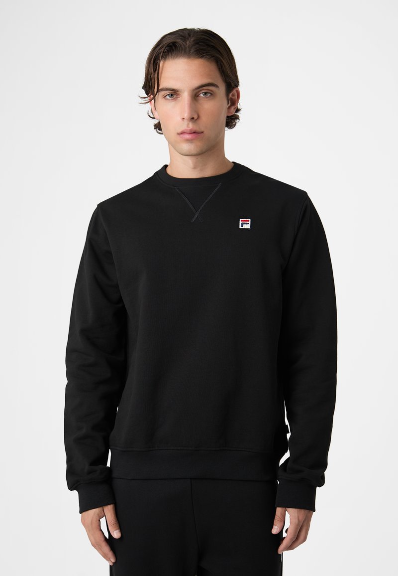 Fila APPAREL BIELLA REGULAR CREWNECK - Felpa - black