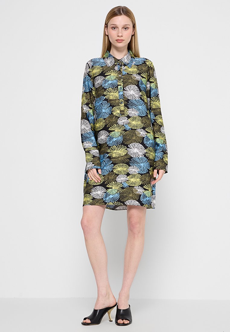 Diane von Furstenberg Blousejurk zwart Diane von Furstenberg Blousejurk zwart