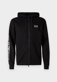 Hoodie - black/white